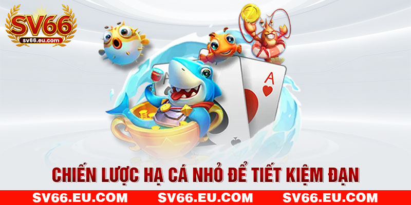 Chiến lược hạ cá nhỏ để tiết kiệm đạn Chiến lược hạ cá nhỏ để tiết kiệm đạn