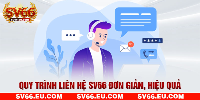 Quy trình liên hệ SV66 đơn giản, hiệu quả